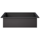 Bålplade ring Sort 90 x 90 x 25 cm Stål