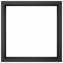 Bålplade ring Sort 90 x 90 x 25 cm Stål