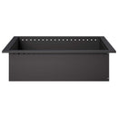 Bålplade ring Sort 90 x 90 x 25 cm Stål