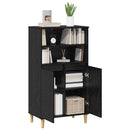 Highboard Sort eg 60 x 36 x 110 cm Konstrueret træ