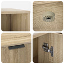 Kattebur møbel Sonoma-eg 100 x 49 x 45 cm Konstrueret træ