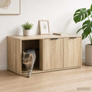 Kattebur møbel Sonoma-eg 100 x 49 x 45 cm Konstrueret træ