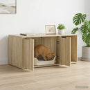 Kattebur møbel Sonoma-eg 100 x 49 x 45 cm Konstrueret træ