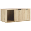 Kattebur møbel Sonoma-eg 100 x 49 x 45 cm Konstrueret træ