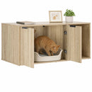 Kattebur møbel Sonoma-eg 100 x 49 x 45 cm Konstrueret træ