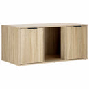 Kattebur møbel Sonoma-eg 100 x 49 x 45 cm Konstrueret træ