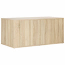 Kattebur møbel Sonoma-eg 100 x 49 x 45 cm Konstrueret træ