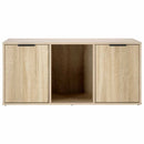 Kattebur møbel Sonoma-eg 100 x 49 x 45 cm Konstrueret træ