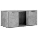 Kattebur møbel Betongrå 100 x 49 x 45 cm Konstrueret træ