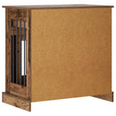 Hundekasse møbel Gammelt træ 80 x 47,5 x 80 cm Konstrueret træ