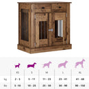 Hundekasse møbel Gammelt træ 80 x 47,5 x 80 cm Konstrueret træ