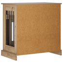 Hundekasse møbel Artisan-eg 80 x 47,5 x 80 cm Konstrueret træ