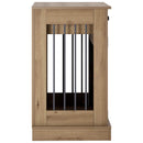 Hundekasse møbel Artisan-eg 80 x 47,5 x 80 cm Konstrueret træ