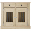 Hundekasse møbel Sonoma-eg 90 x 47,5 x 80 cm Konstrueret træ