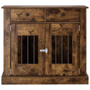 Hundekasse møbel Røget eg 90 x 47,5 x 80 cm Konstrueret træ