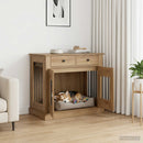 Hundekasse møbel Artisan-eg 90 x 47,5 x 80 cm Konstrueret træ