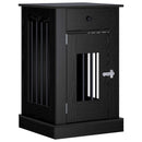 Hundekasse møbel Sort eg 50 x 47,5 x 80 cm Konstrueret træ