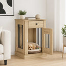 Hundekasse møbel Sonoma-eg 50 x 47,5 x 80 cm Konstrueret træ