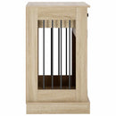 Hundekasse møbel Sonoma-eg 50 x 47,5 x 80 cm Konstrueret træ