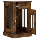 Hundekasse møbel Røget eg 50 x 47,5 x 80 cm Konstrueret træ