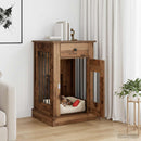 Hundekasse møbel Gammelt træ 50 x 47,5 x 80 cm Konstrueret træ