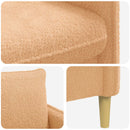 XXL lænestol Beige Bouclé