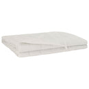 Vægtet tæppe Hvid 200 x 200 cm 13 kg 100% Bomuld 205T