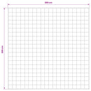 Vægtet tæppe Hvid 200 x 200 cm 13 kg 100% Bomuld 205T