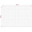 Vægtet tæppe Antracit 138 x 200 cm 10 kg 100% Bomuld 205T