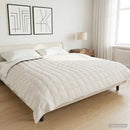Vægtet tæppe Hvid 220 x 235 cm 11 kg 100% Bomuld 205T