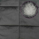 Vægtet tæppe Antracit 120 x 180 cm 5 kg 100% Bomuld 205T