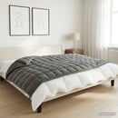 Vægtet tæppe Antracit 120 x 180 cm 5 kg 100% Bomuld 205T