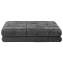 Vægtet tæppe Antracit 120 x 180 cm 5 kg 100% Bomuld 205T