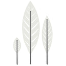 Have Stake 3 stk. 116,5 x 35 x 3 cm Hvid Stål