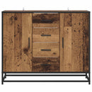 Sideboard Gammelt træ 92 x 35 x 76 cm Konstrueret træ