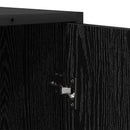 Sideboard Sort eg 92 x 35 x 76 cm Konstrueret træ