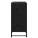 Sideboard Sort eg 92 x 35 x 76 cm Konstrueret træ