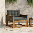 Udendørs Mellem Sofa Naturfarvet