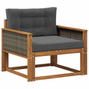 Udendørs Mellem Sofa Naturfarvet