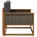 Udendørs Mellem Sofa Naturfarvet
