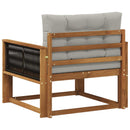 Udendørs Mellem Sofa Naturfarvet