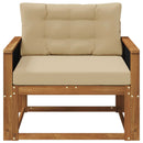 Udendørs Mellem Sofa Naturfarvet