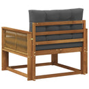Udendørs Mellem Sofa Naturfarvet