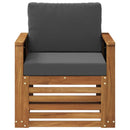 Udendørs Mellem Sofa Naturfarvet