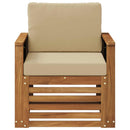 Udendørs Mellem Sofa Naturfarvet