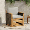 Udendørs Mellem Sofa Naturfarvet