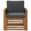 Udendørs Mellem Sofa Naturfarvet
