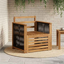 Udendørs Mellem Sofa Naturfarvet