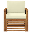 Udendørs Mellem Sofa Naturfarvet