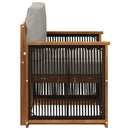 Udendørs Mellem Sofa Naturfarvet